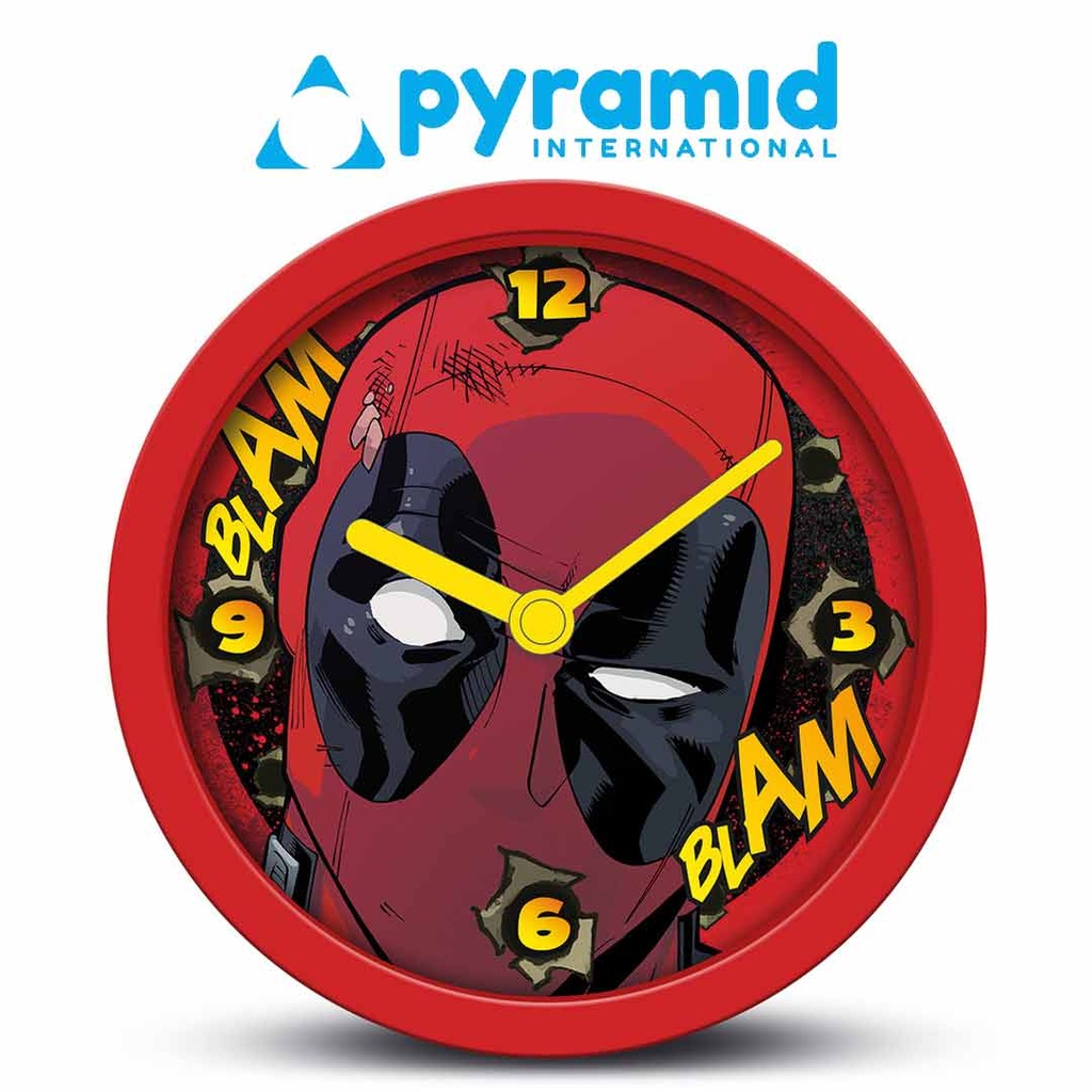 Pyramid - DEADPOOL (BLAM BLAM) DESK CLOCK