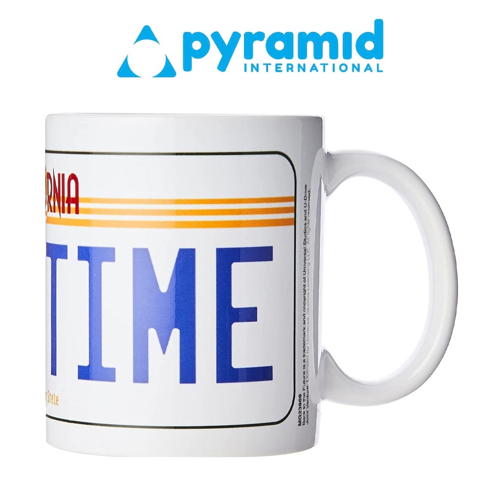 Pyramid - BACK TO THE FUTURE (LICENSE PLATE) MUG