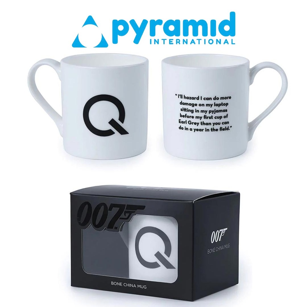 Pyramid - JAMES BOND (Q QUOTE) BONE CHINA MUG