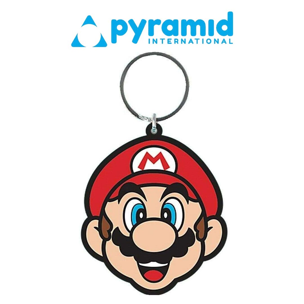 Pyramid - SUPER MARIO (MARIO) RUBBER KEYCHAIN
