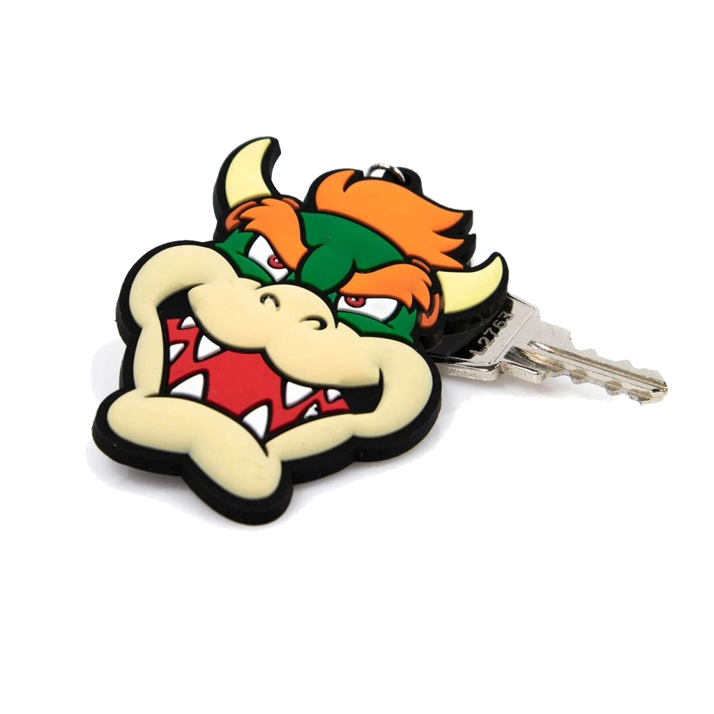 Pyramid - Super Mario (Bowser) Rubber Keychain