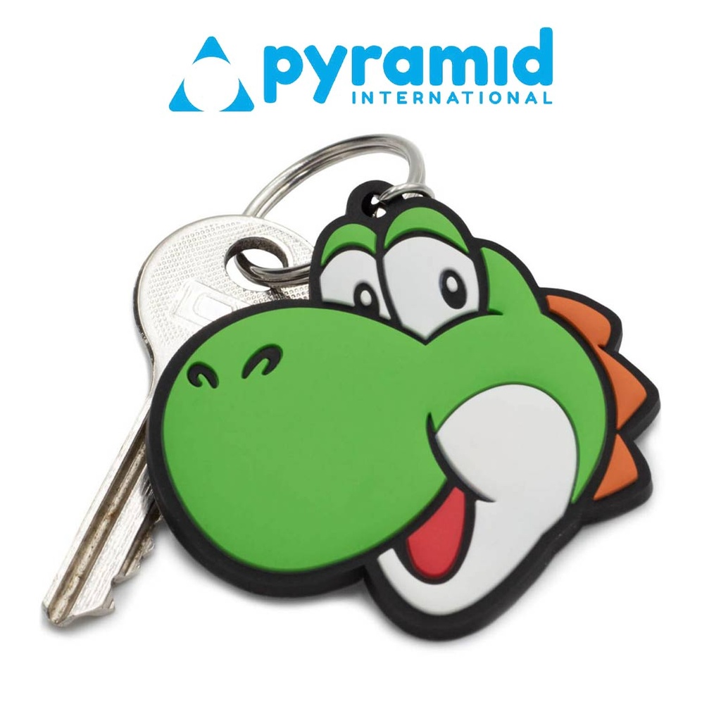 Pyramid - SUPER MARIO (YOSHI) RUBBER KEYCHAIN