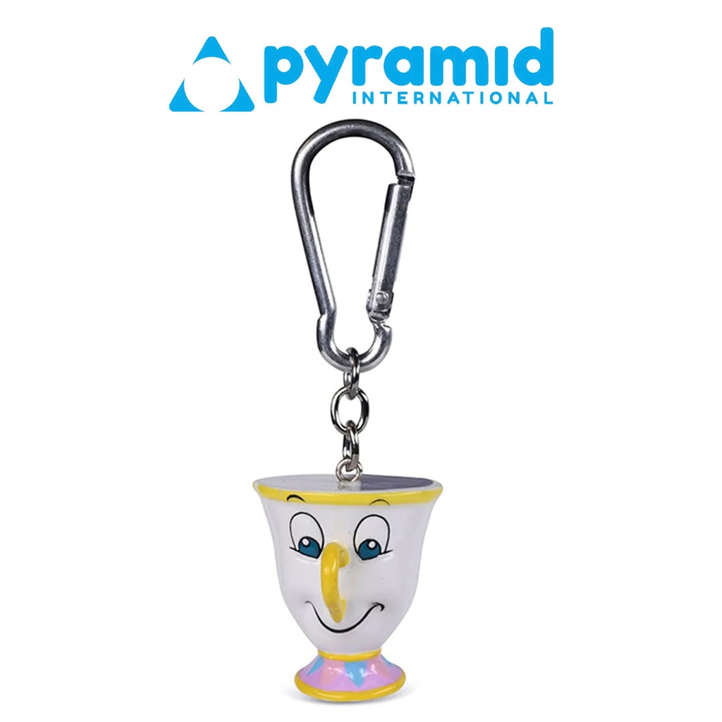 Pyramid - BEAUTY AND THE BEAST (CHIP) 3D KEYCHAIN
