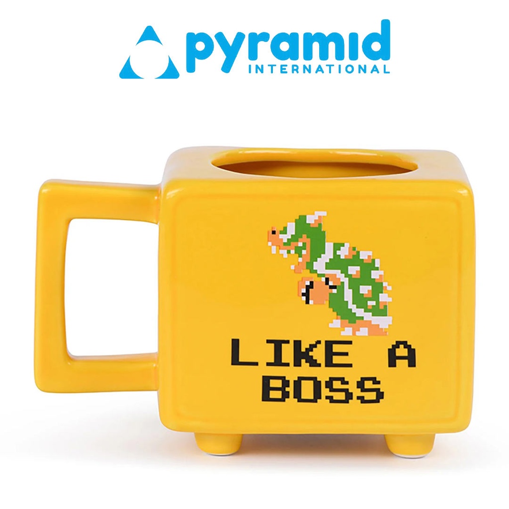 Pyramid - SUPER MARIO BROS (LIKE A BOSS) RETRO TV HEAT CHANGE MUG