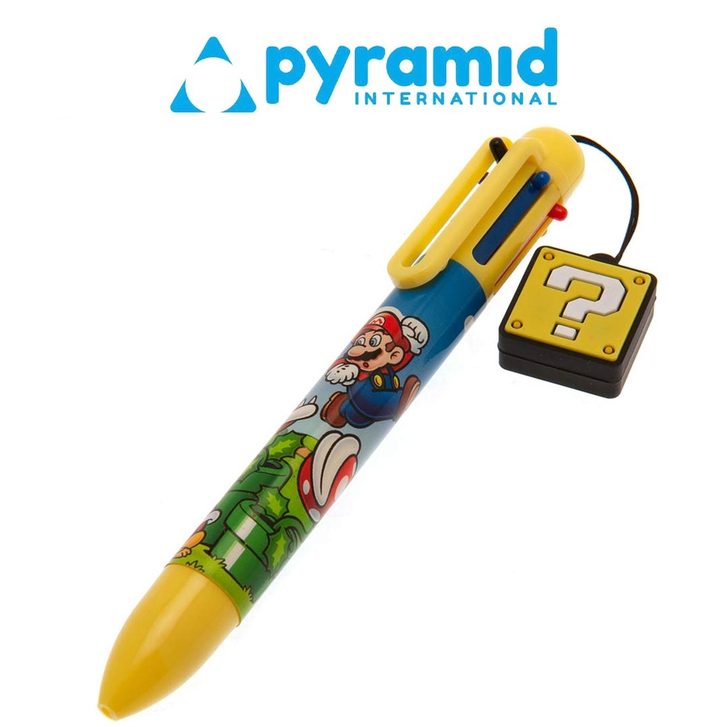 Pyramid - SUPER MARIO (COLOUR BLOCK) MULTI COLOUR PEN