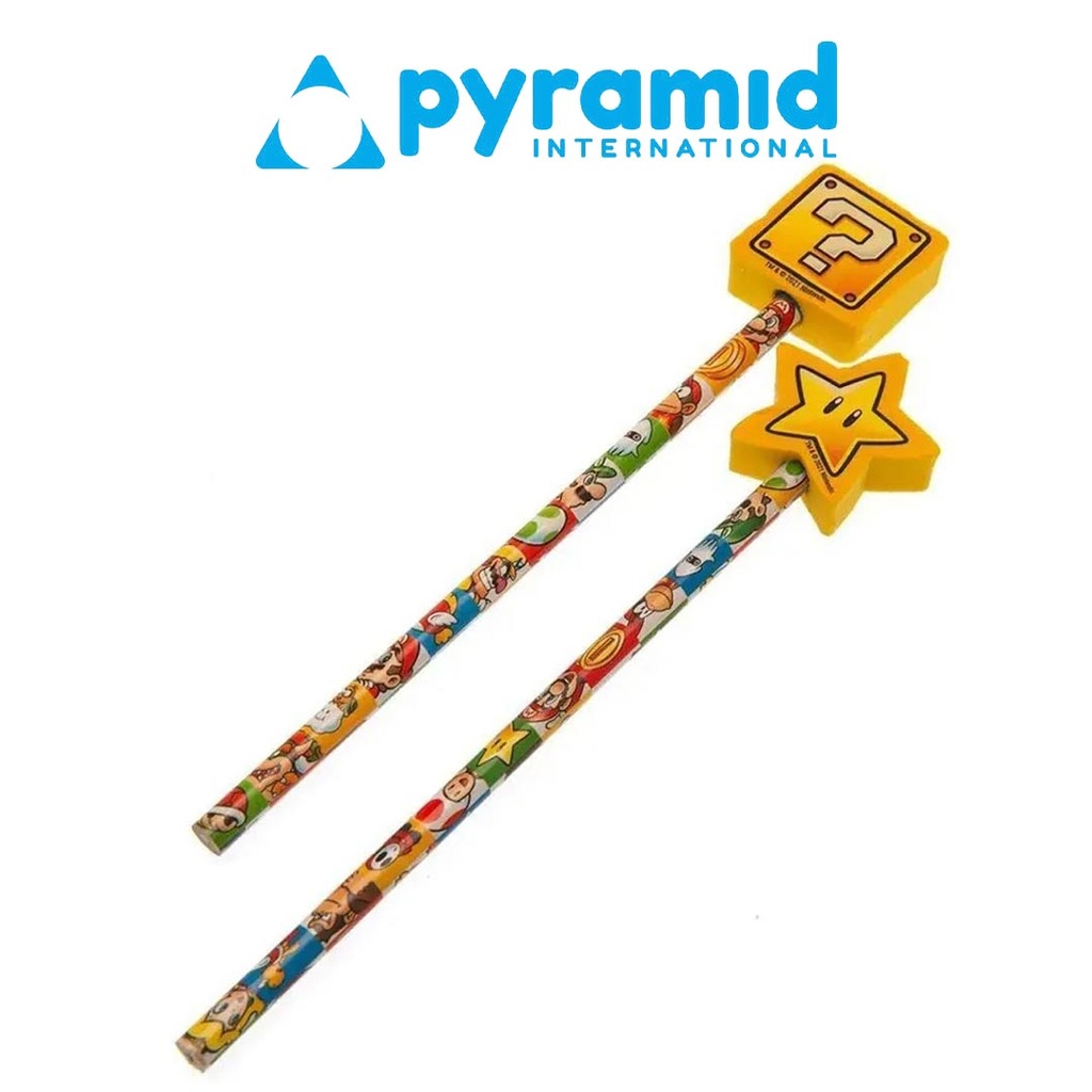 Pyramid - SUPER MARIO (COLOUR BLOCK) PENCIL SET