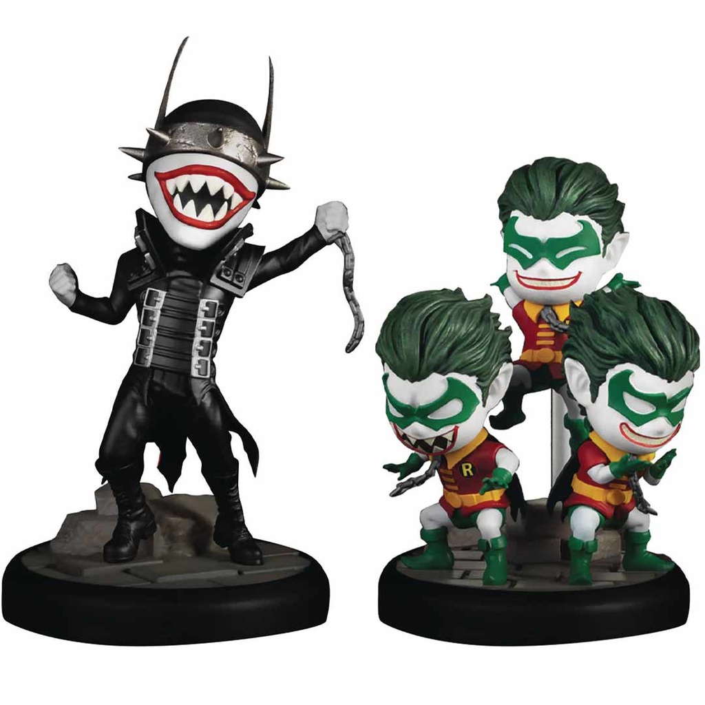 Beast Kingdom - Batman Who Laughs and Robin MEA-030SP Mini