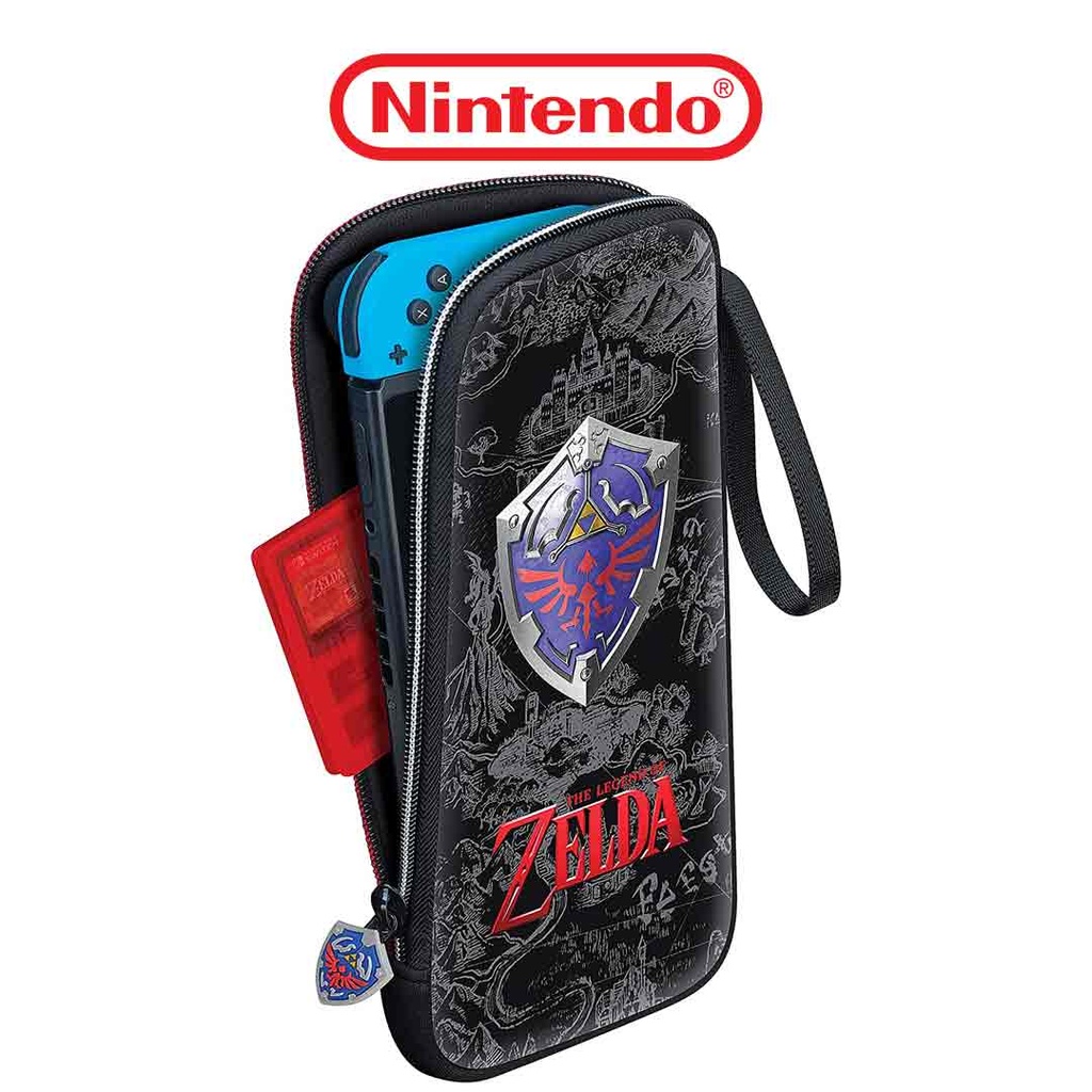 RDS Industries -  NS Slim Travel Case - Zelda Hyrule Shield 