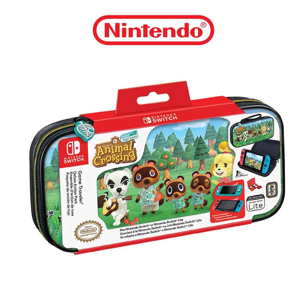 RDS Industries - Nintendo Switch Travel Case - New Horizon ( Animal Crossing)