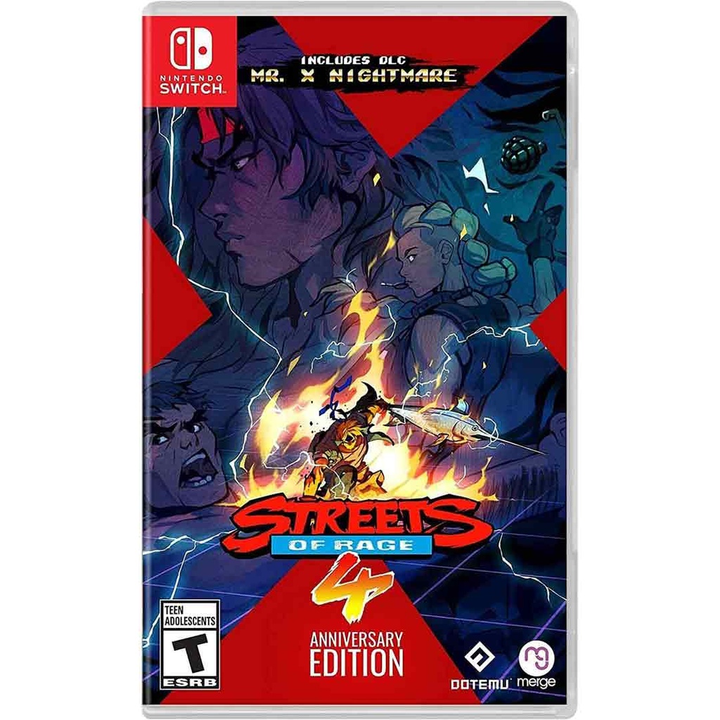 NS Streets of Rage 4 - Anniversary Edition NTSC