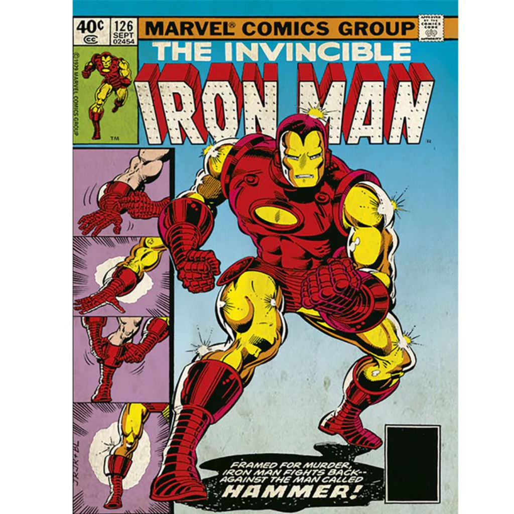 Pyramid - Iron Man (Hammer)-30X40