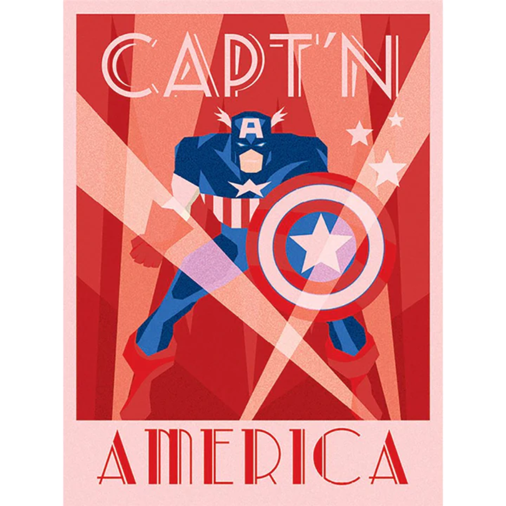 Pyramid - Marvel Deco (Captain America)-30X40