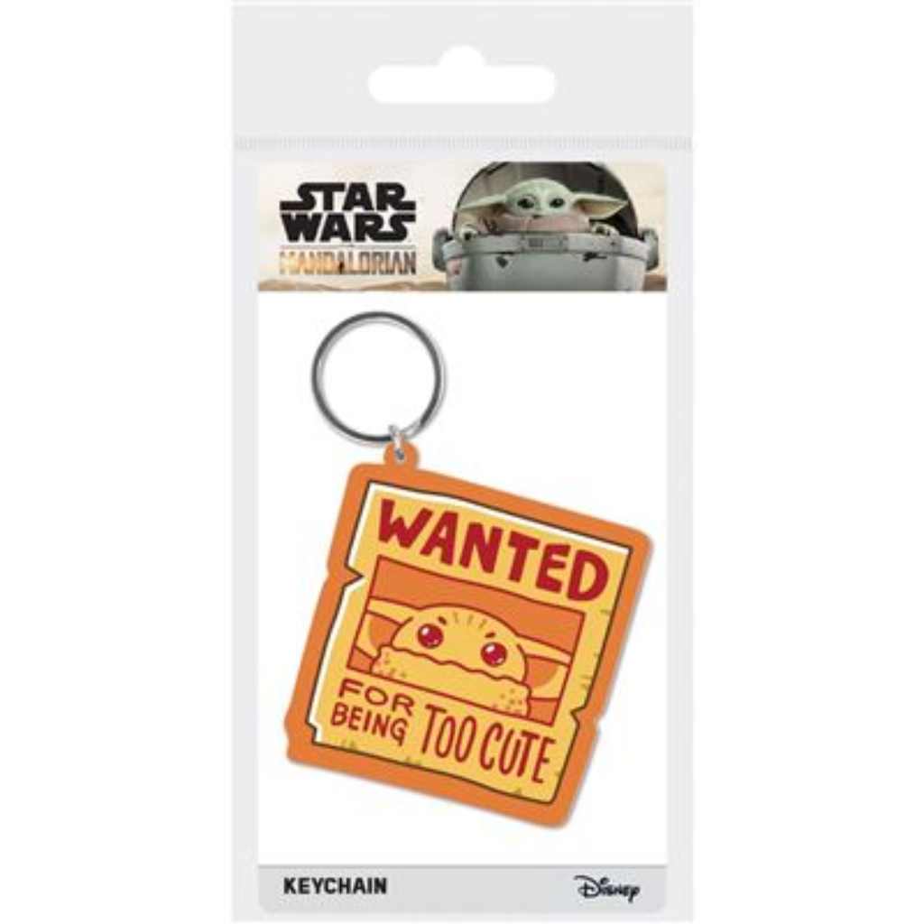 Pyramid - Star Wars The Mandalorian (Grougu Wanted) Pvc Keychain