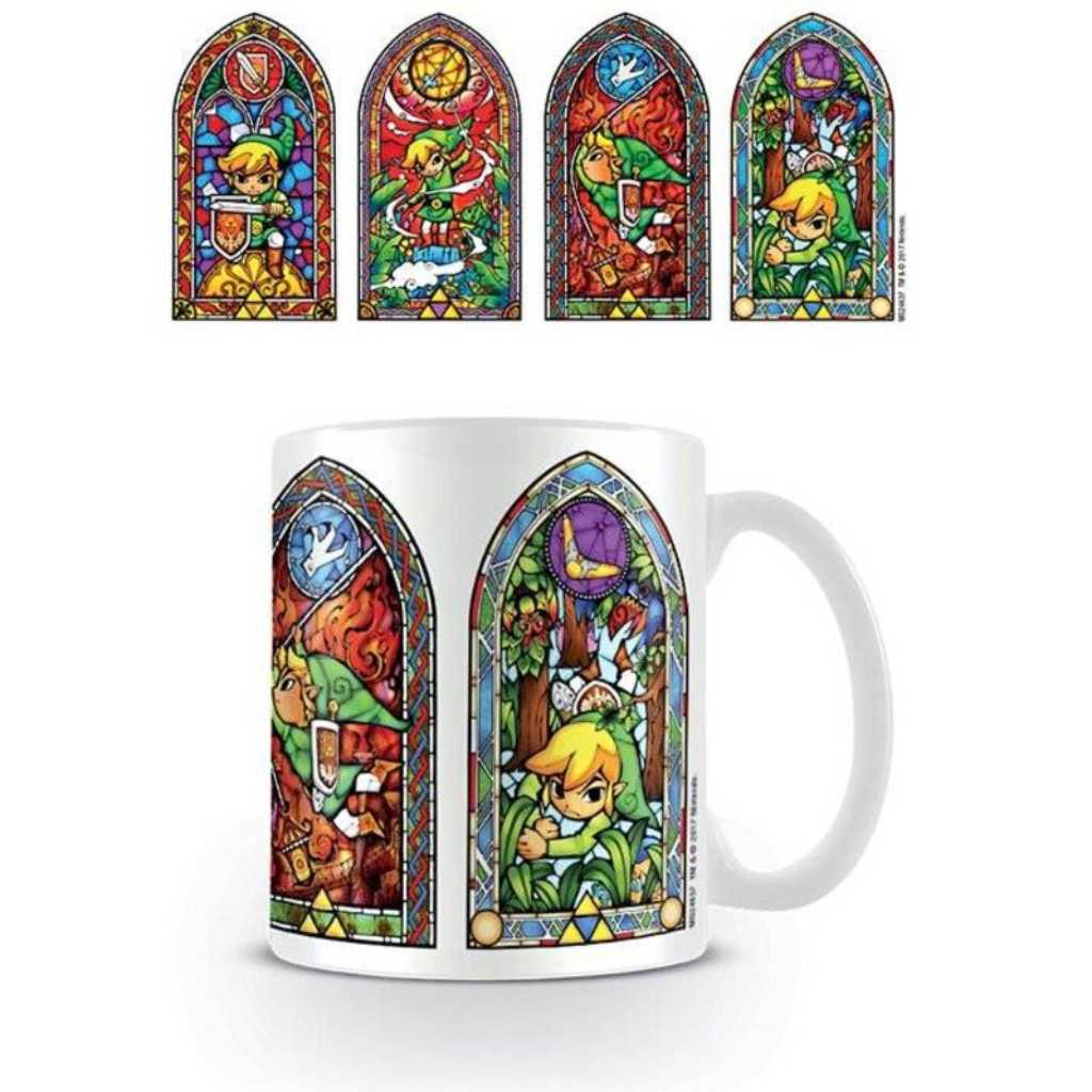 Pyramid - THE LEGEND OF ZELDA (STAINED GLASS) MUG