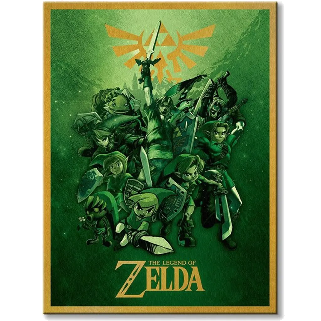 Pyramid - THE LEGEND OF ZELDA (LINK) - 60X80