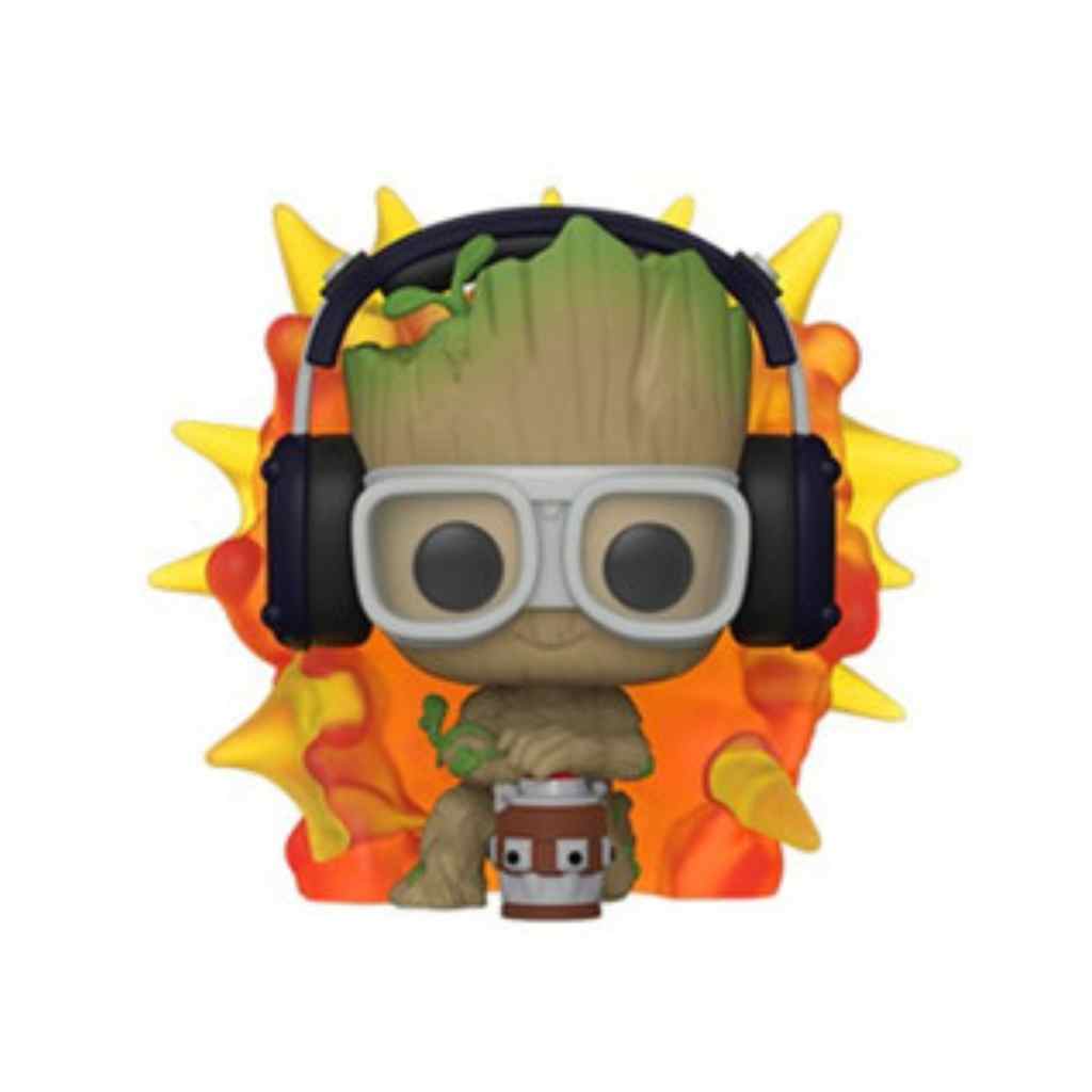 Funko POP! Pop! Marvel: I Am Groot - Groot w/ Detonator