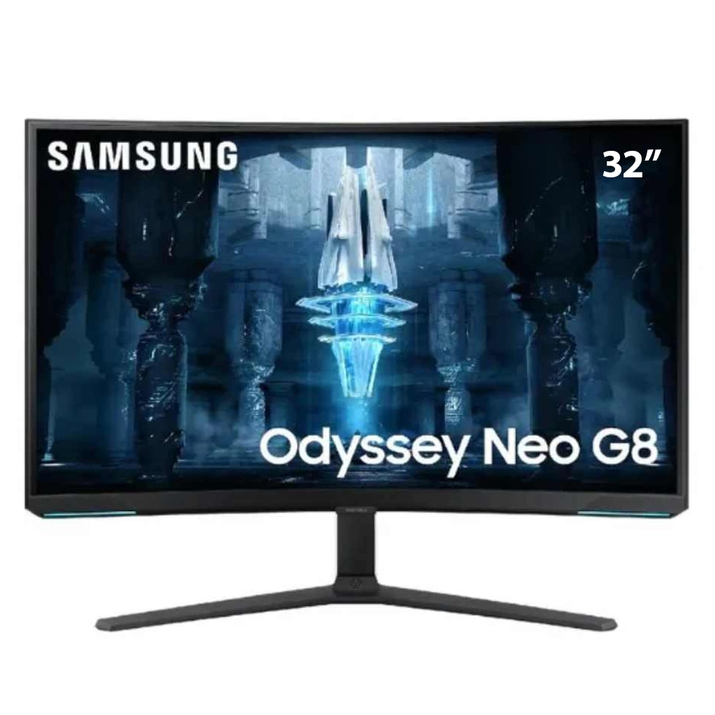 Samsung - Neo G8 Odyssey Gaming Monitor Mini Led G8 32" Curve 240 Hz 2.1 HDMI
