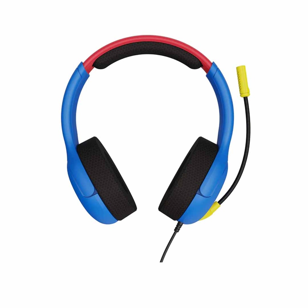 PDP Super Mario Gaming Airlite Wired Stereo Headset With Mic for Nintendo Switch - Red