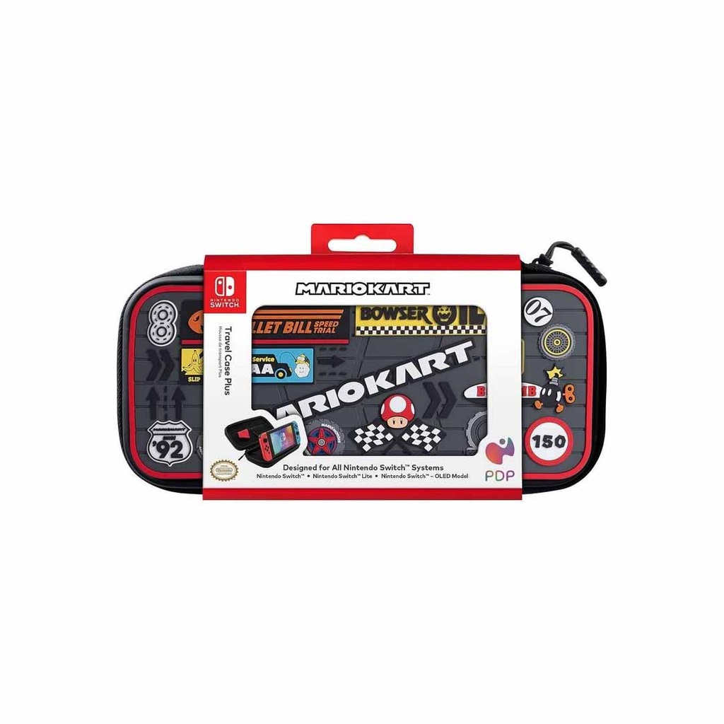 PDP Deluxe Mario Kart Avert Travel Case For Nintendo Switch
