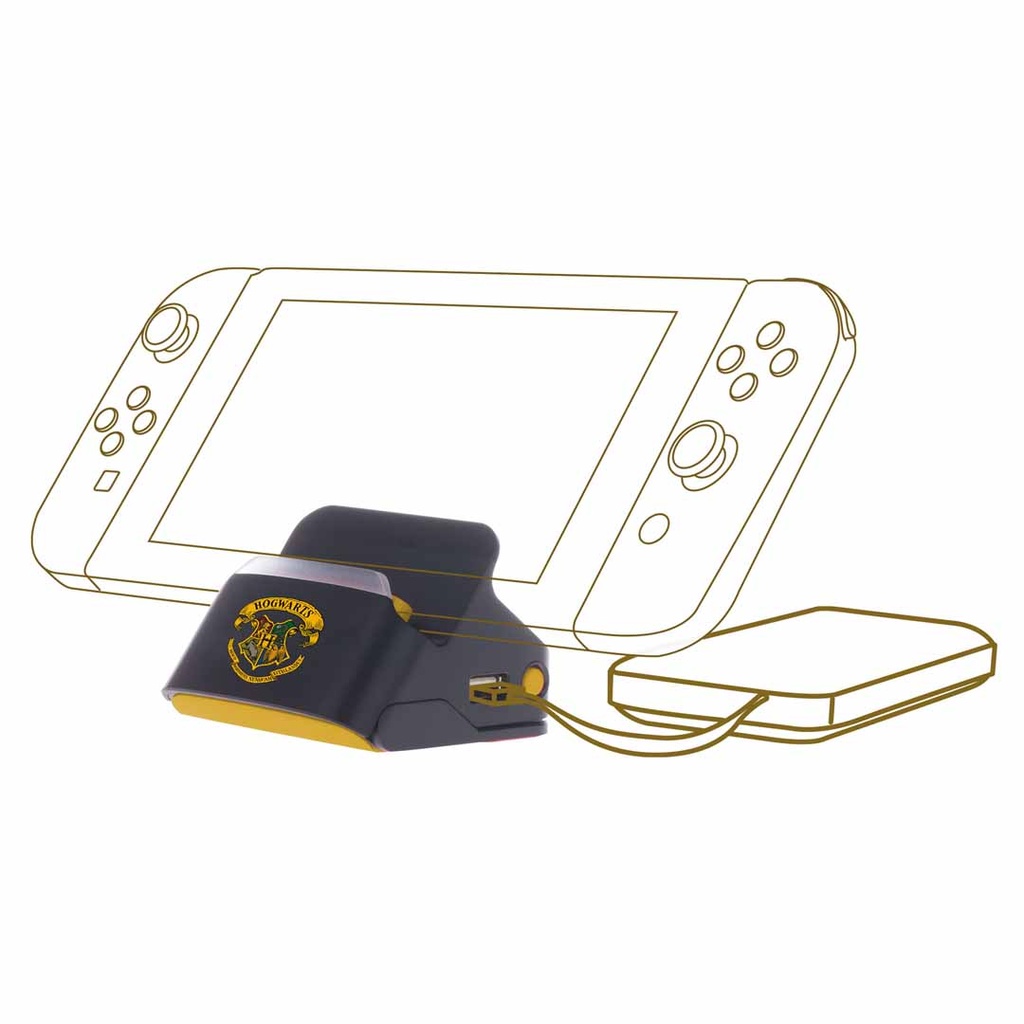 Freaks And Geeks Harry Potter Hogwarts - Dock and Stand 2 in 1 - Charging Stand + TV Connection