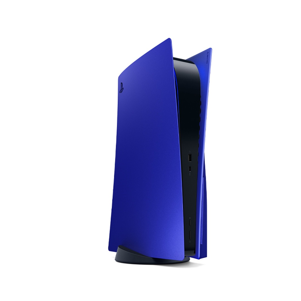 PS5 Console Cover for Disk Edition  - Cobalt Blue