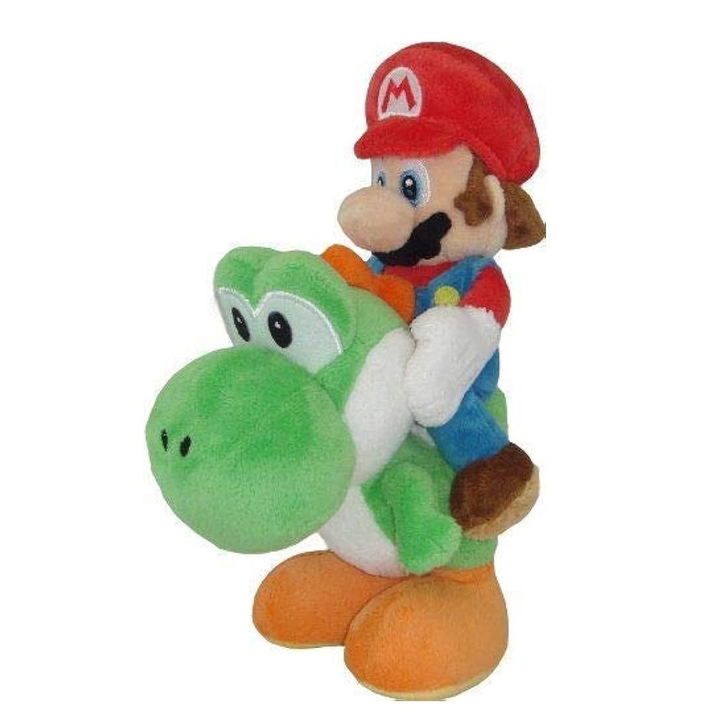 San Ei - Super Mario and Yoshi Plush