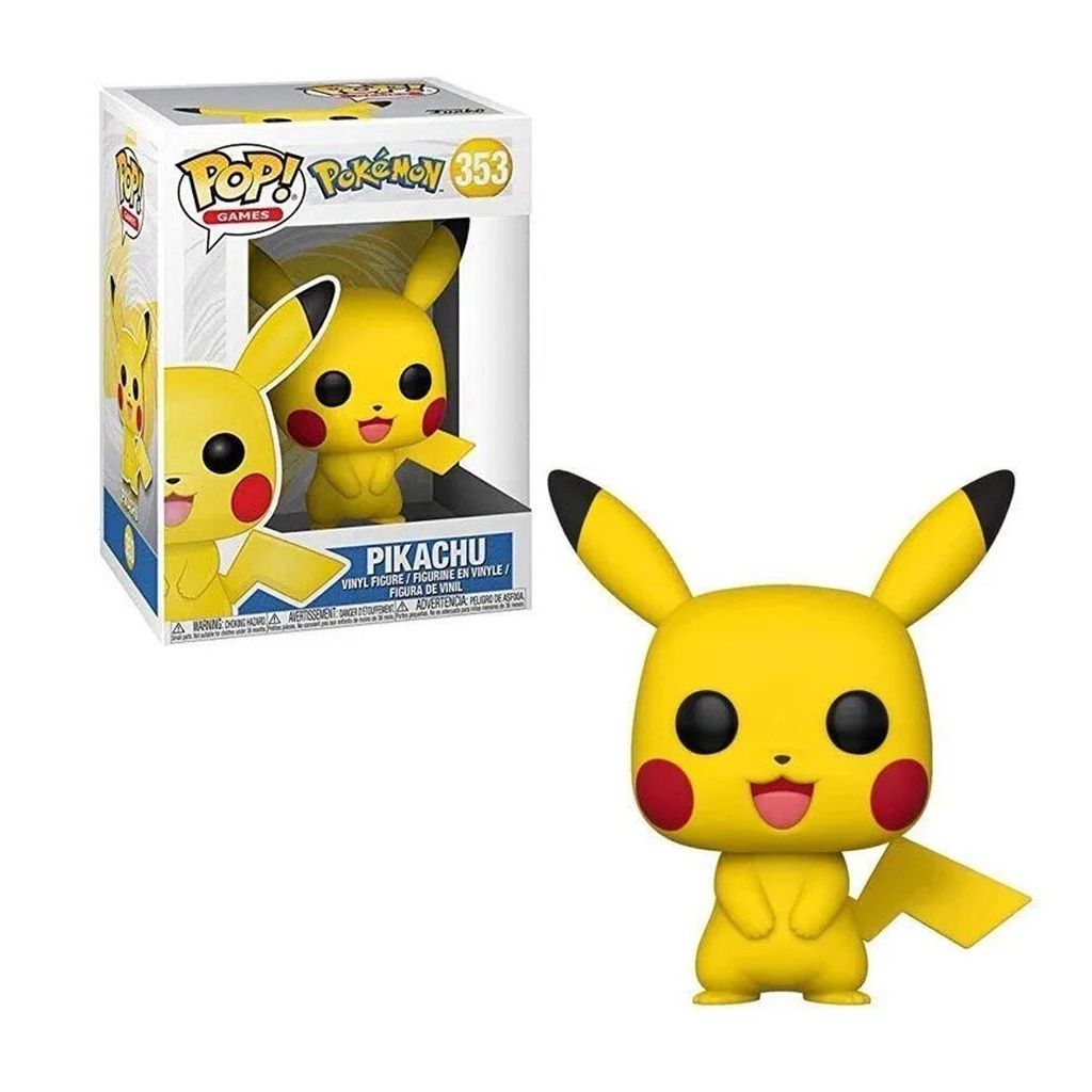 Funko Pop! (Exc)  Games: Pokemon S1 - Pikachu (Exc)