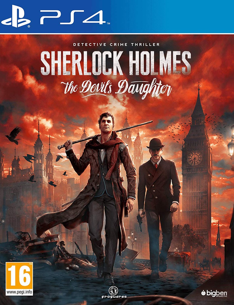 PS4 Sherlock Holmes: The Devil's Daughter R2 