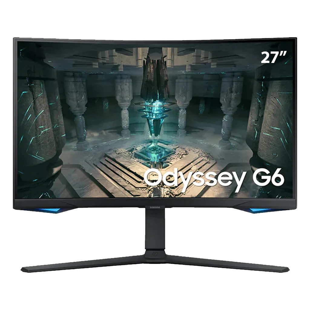 Samsung Gaming Monitor 27" G6 CURVE-2K-240HZ-1MS-HDR600-NVIDIA G-SYNC-2.1 HDMI-Res 2560X1440