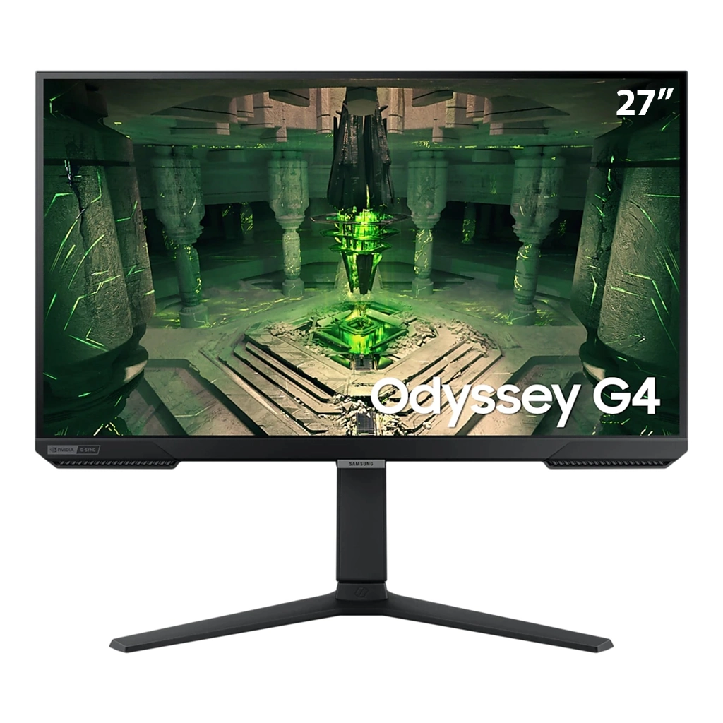 Samsung Gaming Monitor 27’ G4 Flat-IPS-FHD-1MS-240HZ-2.0 HDMI- Res 1920 x 1080
