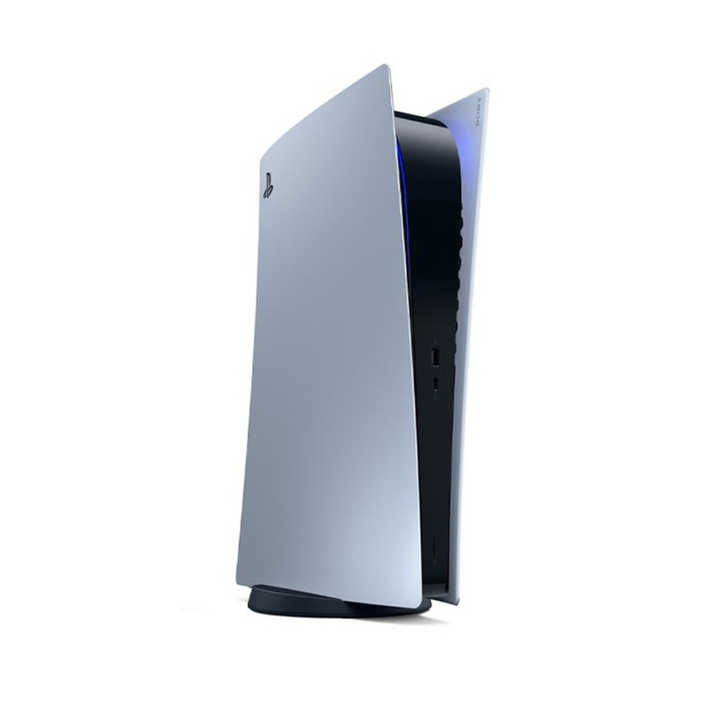 PS5 Console Cover for Digital Edition  - Sterling Silver