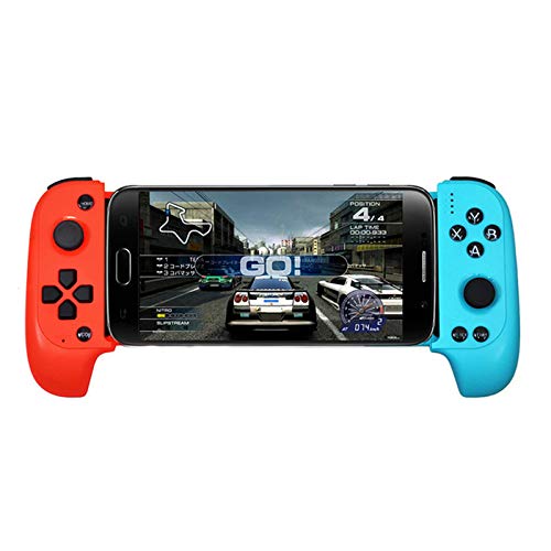 Saitake Bluetooth Wireless Gamepad Controller Red-Blue