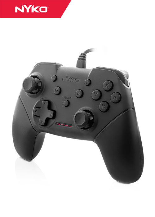Nyko Nintendo Switch Core Wired Pro Controller Black