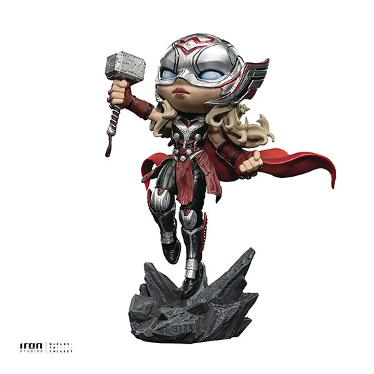 Iron Studios-Mighty Thor Jane Foster- Thor Love and Thunder- MiniCo- Statue