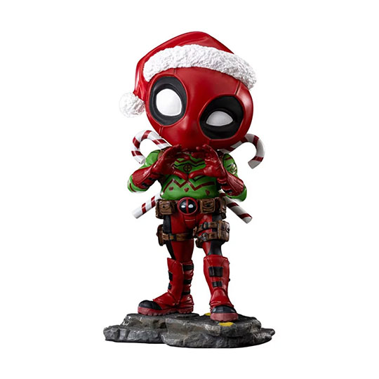Iron Studio-Deadpool Holidays Ver-Marvel Comics - MiniCo- Statue
