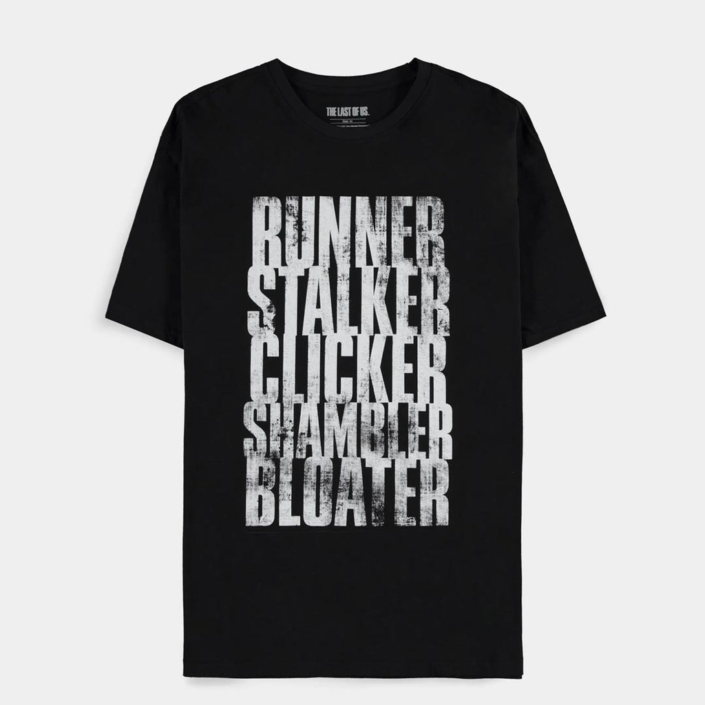 Difuzed-The Last Of Us Run Stalk Click Shamble Bloat-Men's Short Sleeved T-shirt-L