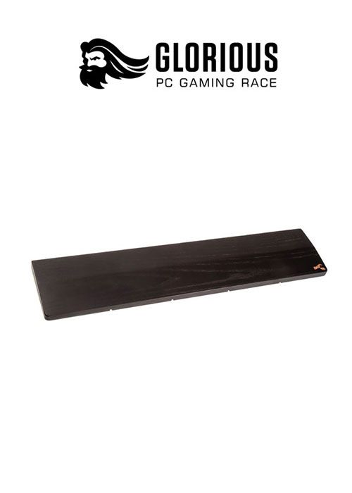 Glorious Keyboard Wrist Rest Full Size - Wood - Onyx