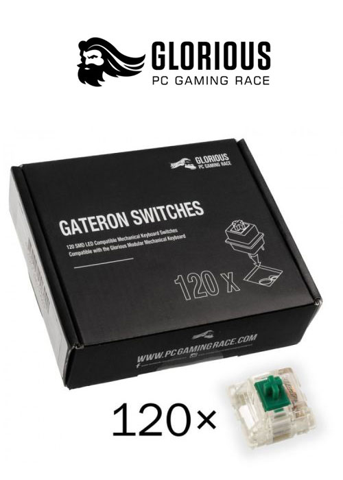 Glorious Gateron Switches 120X - Green