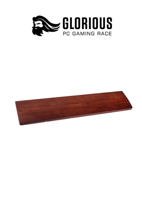 Glorious Keyboard Wrist Rest Full Size - Wood - Golden Oak