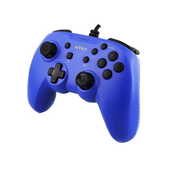 Nyko Nintendo Switch Wired Pirme Controller- Blue