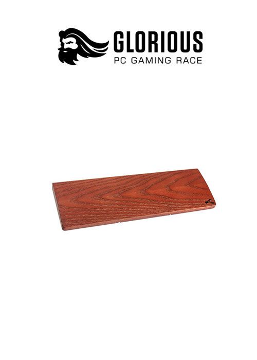 Glorious Keyboard Wrist Rest Compact  - Wood - Golden Oak