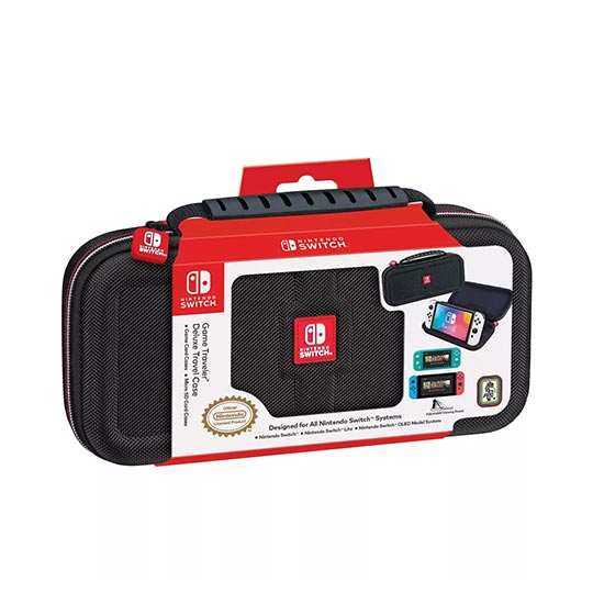 RDS Industeries- Nintendo Switch Traveler Delux Travel Case - Black