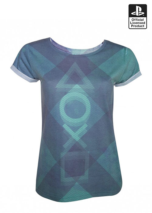 PlayStation - Controller Buttons T-shirt - XL