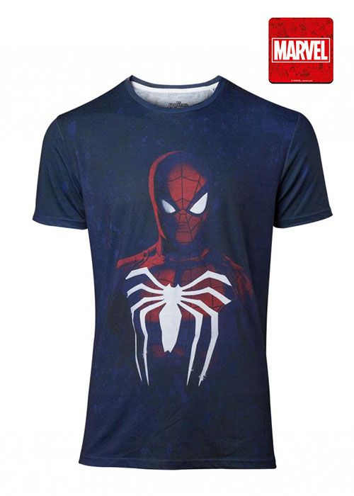 Spiderman - Acid Wash Spiderman Men's T-shirt - S