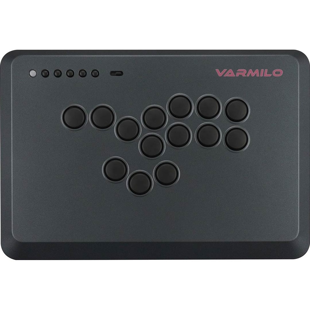 Varmilo Fighting King 2 Arcade Controller Classic Black