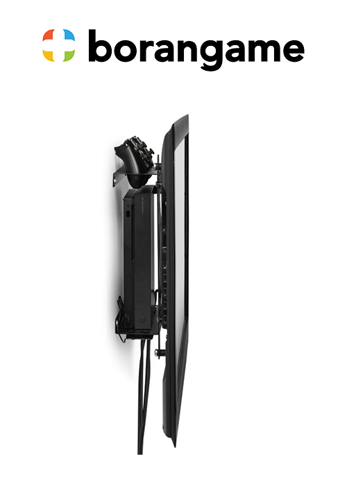 Wall Mount TV Xbox And PS4 - Game Hangar New (Borangame)