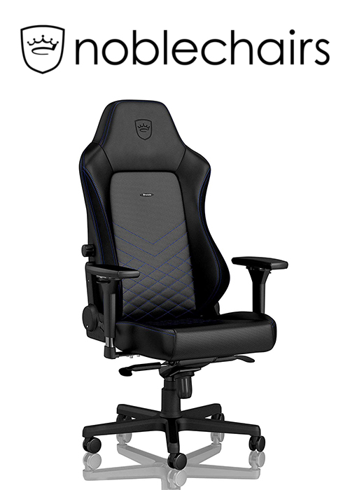 Noblechairs HERO Gaming Chair Black Blue