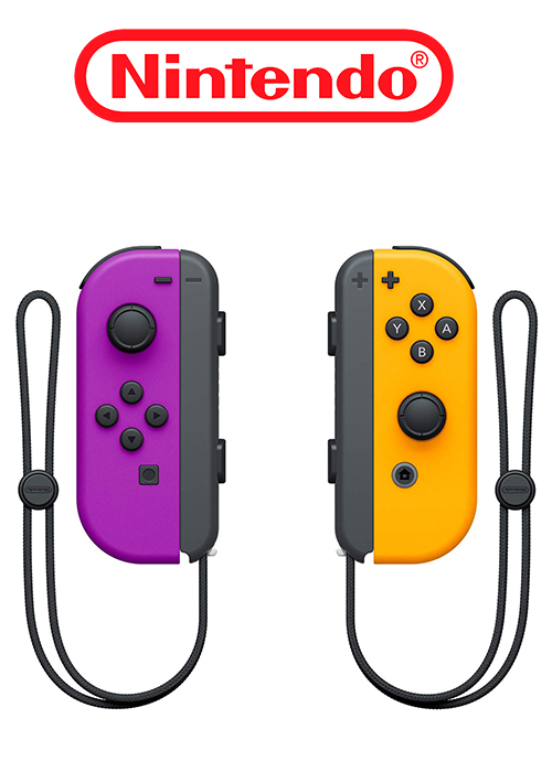 Nintendo Switch Joy-Con Neon Purple/Orange