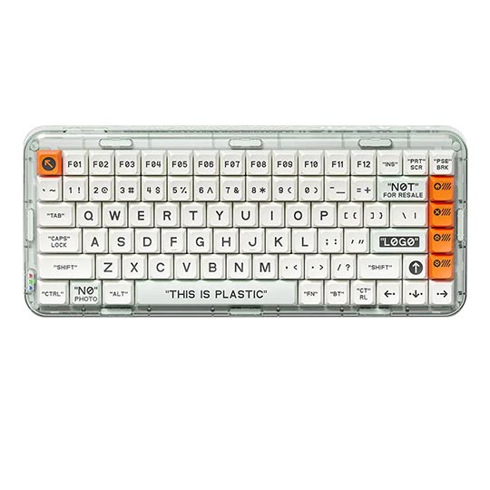 MelGeek Mojo 84 Kailh Box Plastic Wireless Gaming Keyboard