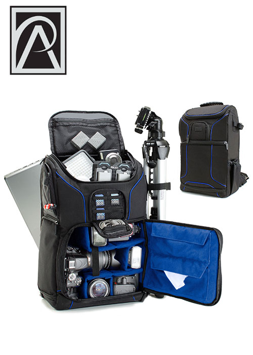 USA GEAR Digital Camera Backpack S17 - Blue